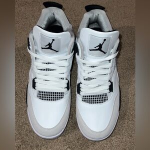 Air Jordan 4 Retro Size 12 Military Black